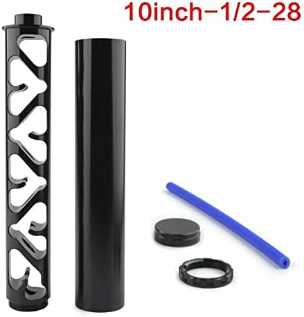1/2-28 10 inch Fuel .7075 Aluminum for Filter Car Accessories black