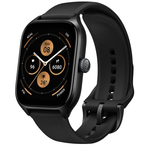 Amazfit GTS 4 Smart Watch 43mm for Men, Alexa Built-In, GPS, Bluetooth Calls & Text, 8-Day Battery Life, Heart Rate & Sleep Tracking