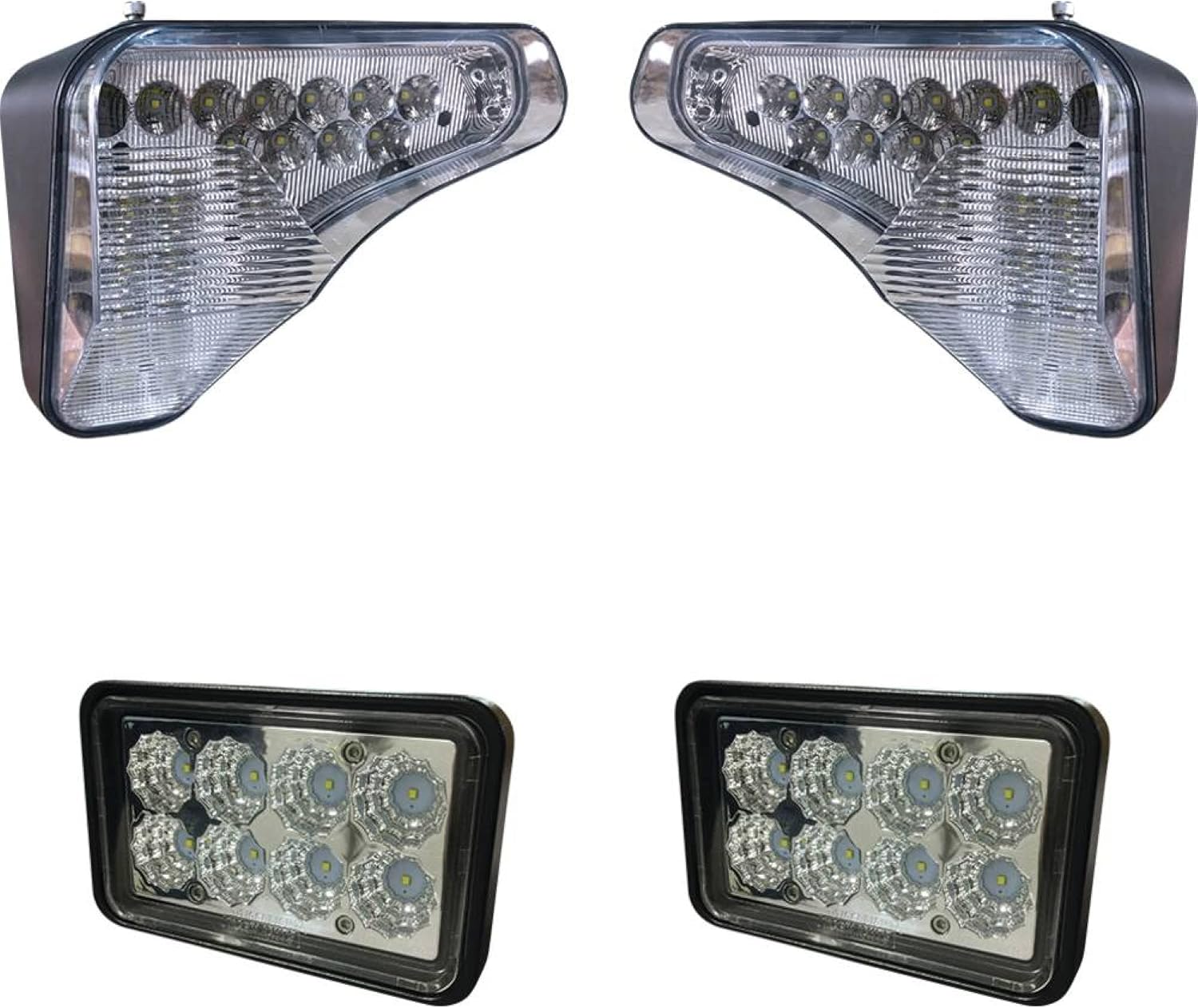 TIGERLIGHTS BobcatKit-2 12V LED Light Kit Compatible with/Replacement for Bobcat A770, S450, S510, S590, S595, S630, S650, S740, S750, S770, S850