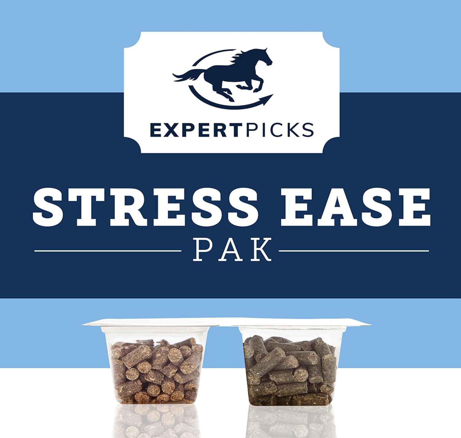 SmartPak Stress Ease SmartPak | Horse Calming Supplies, Premeasured, Labeled