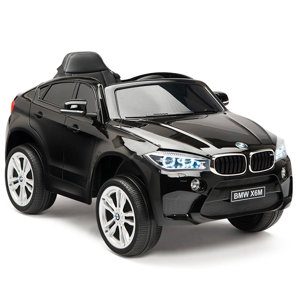 Kid&s BMW X6 Car - Ride on Car for Toddlers w/ Remote Control - Black