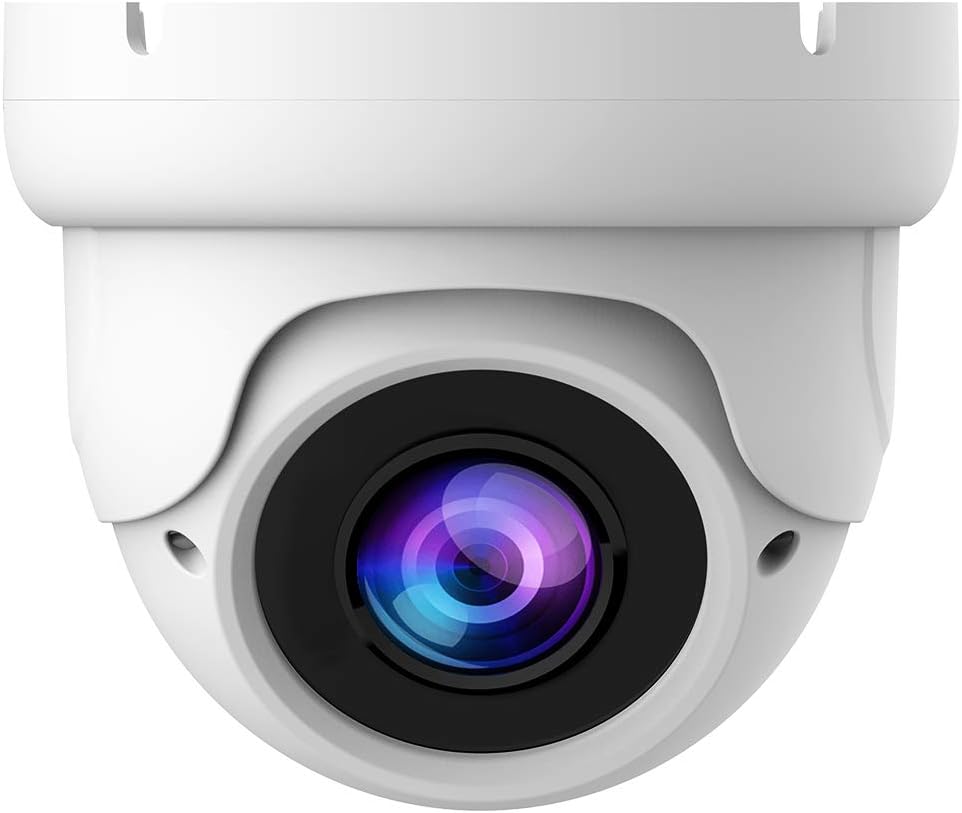 Honic Clear Night Vision 5MP TVI/AHD, 4MP HDCVI 2.8-12mm Manual Zoom Dome CCTV Security Camera
