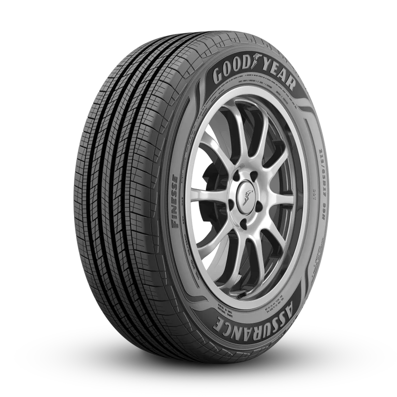 Goodyear Assurance Finesse 225/55R18 102V All-Season Tire - Curated Treasures Market