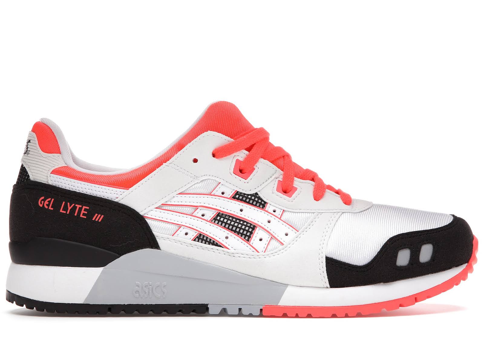 Asics Gel-Lyte III OG &White / Flash Coral& 8