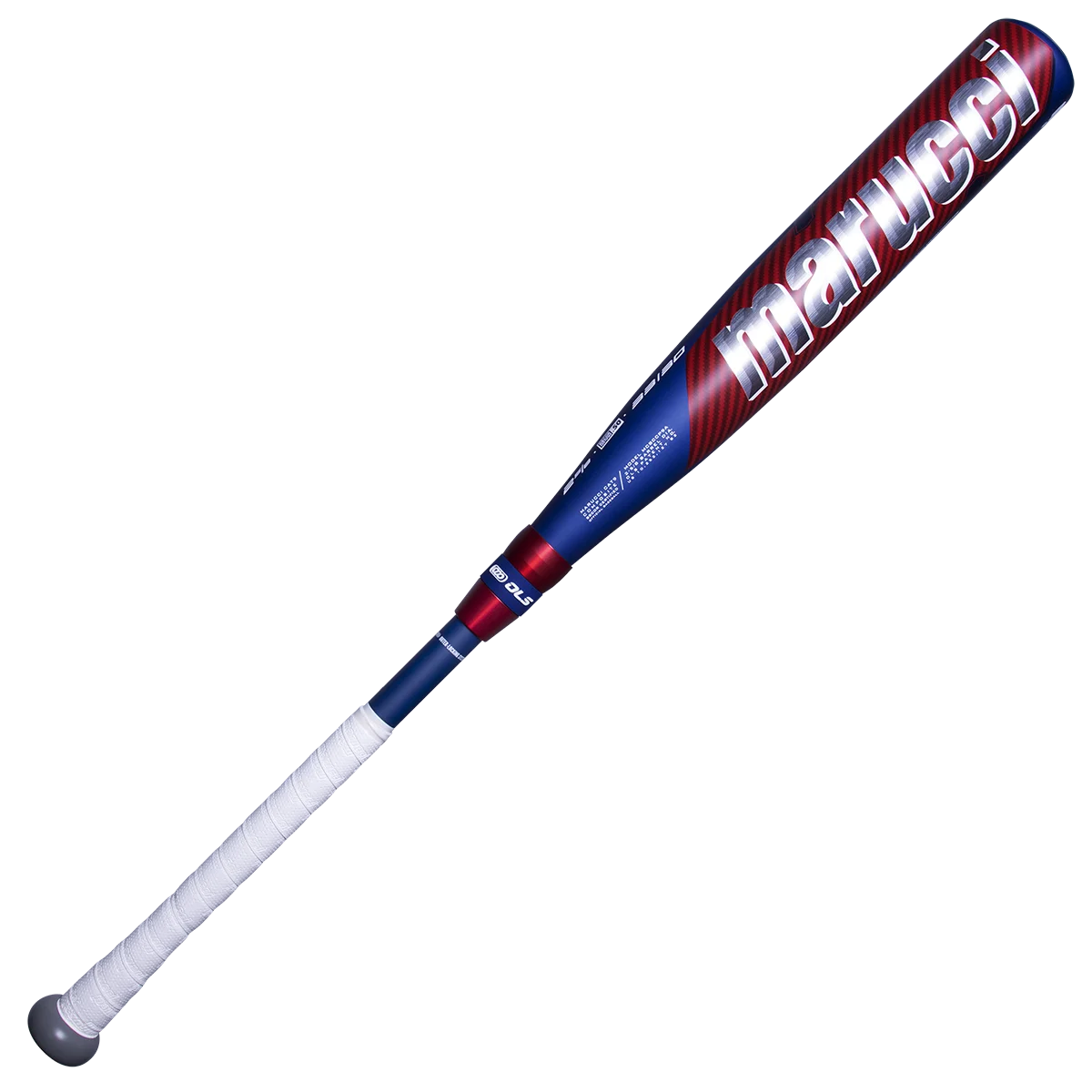 Marucci Cat9 Two Piece Composite Pastime BBCOR 2 5/8" Baseball Bat Drop -3, 32"/29oz, Red/White/Blue