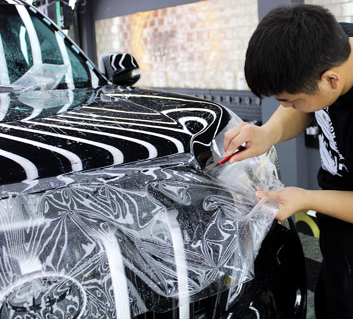 ISFFILM Paint Protection Film Self Healing Clear PPF Film TPU Transparent Scratch Resistant hydrophbic Car Wrap Sticker 2M Ample (1.52M*2M) for