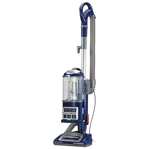 Shark Upright Vacuum, Navigator Lift-Away Deluxe with Large Dust Cup Capacity, HEPA Filter, Swivel Steering, Upholstery Tool & Crevice Tool, Blue