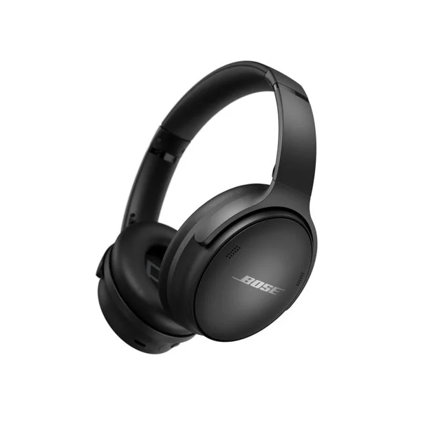 Bose QuietComfort 45 Headphones Noise Cancelling Over-Ear Wireless Bluetooth Earphones, Black - Radiant Selections