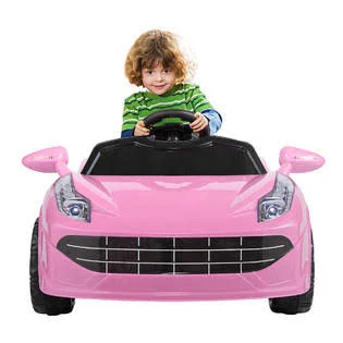 Kids Ride on Car Electric Sports Car Tobbi Color: Pink