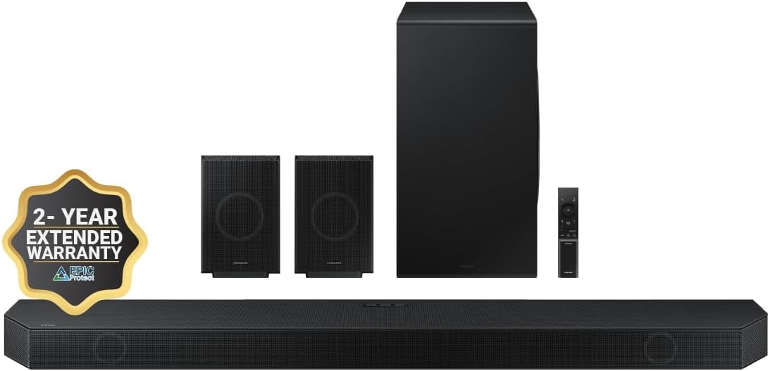 SAMSUNG Q990D 11.1.4ch Soundbar w/Wireless Dolby Atmos Audio
