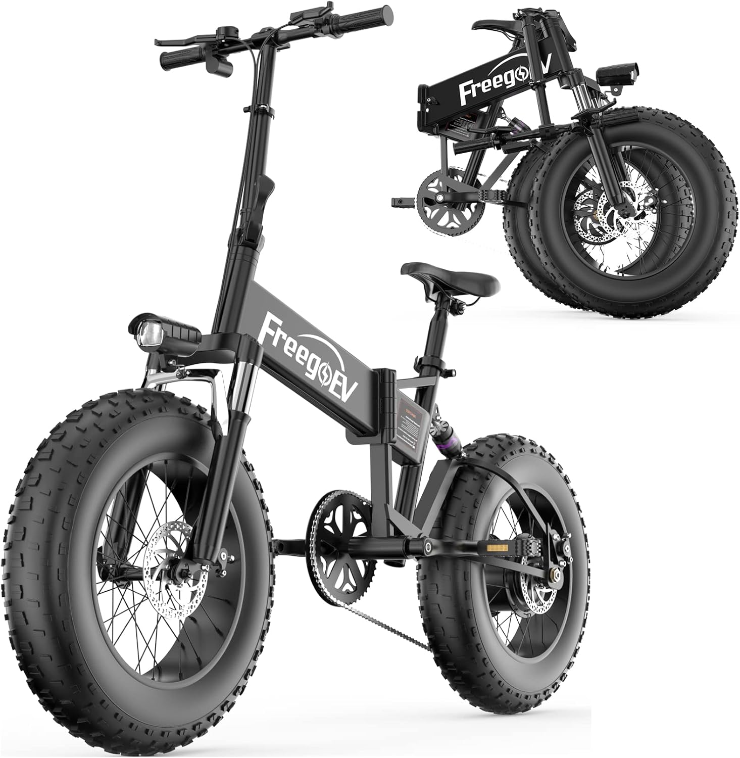 Electric Bike for Adult 1000W 20 inch 4.0″ Fat Tire Ebikes