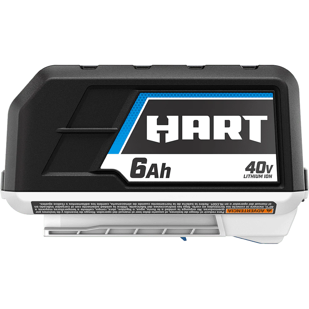 HART 40-Volt 6.0Ah Lithium-Ion Battery (Charger Not Included)