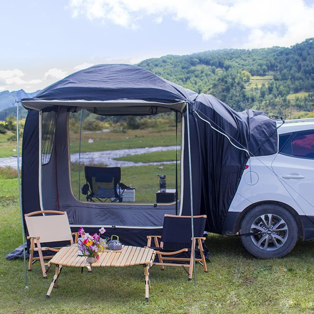 Aomxay SUV Tent，4-6 Person Pop Up Universal Tent，SUV Tents for Camping ，Suitable Camping Traveling Family Outdoor Activities