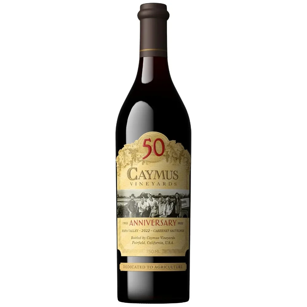 Caymus Napa Valley Cabernet Sauvignon 50th Anniversary Red Wine 750ml - Nestor Liquor