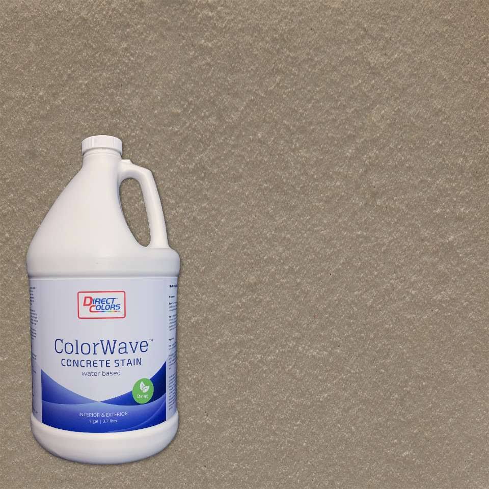 Water-Based Concrete Stain Silver 1 gal.