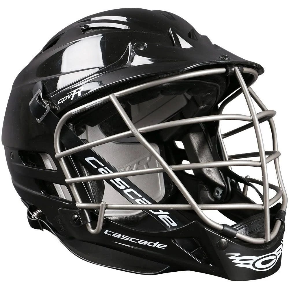 Cascade CPV-R Lacrosse Helmet | Size X-Small | Black/Silver