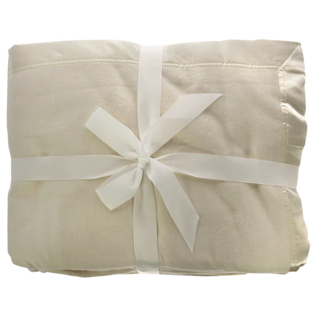 Cariloha Bamboo Brushed Fleece Blanket - Coconut Milk-King by Cariloha for Unisex - 1 Pc Blanket