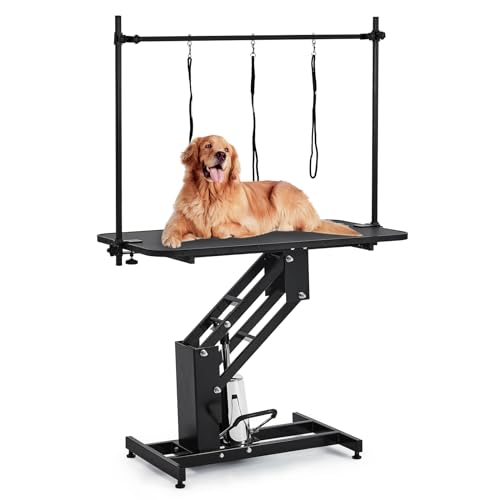 43.3" Hydraulic Dog Grooming Table for Pet