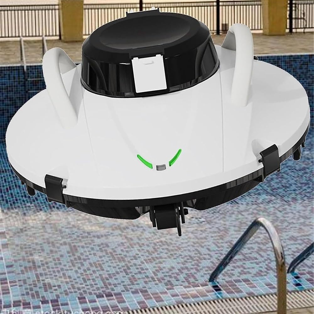 Fully Automatic Pool Cleaning Robot,Intelligent Pool Vacuum Cleaner with Ultra-Fine Filters