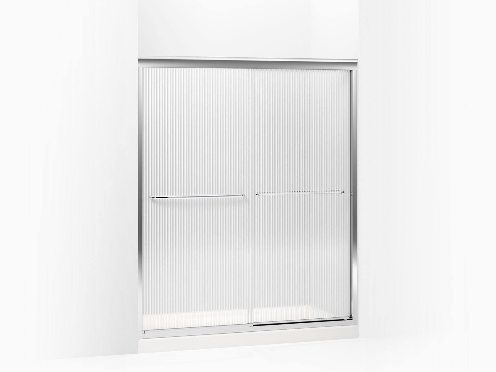 Kohler K-702206-G54-SHP Fluence Shower Door Bright Polished Silver