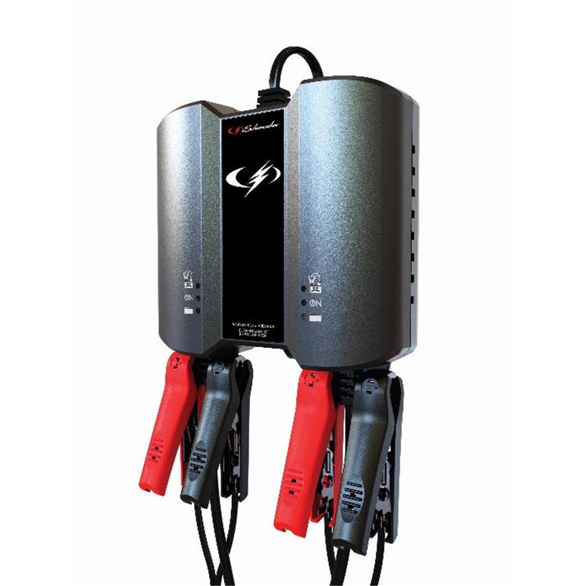 Schumacher 2-Bank 2A Battery CHARGER-MAINTAINER 6V-12V - Megean