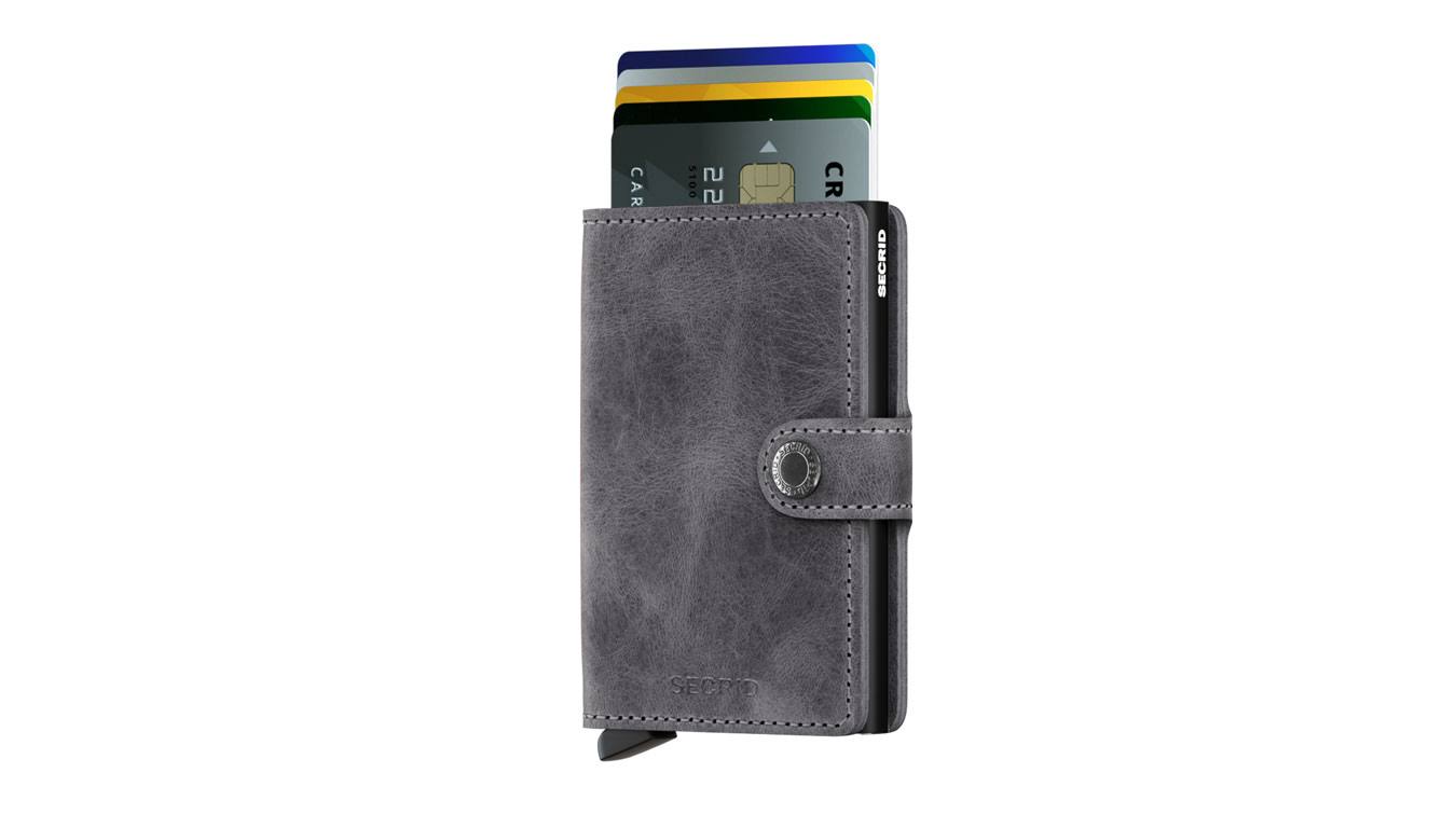Secrid - Miniwallet Vintage Grey Black
