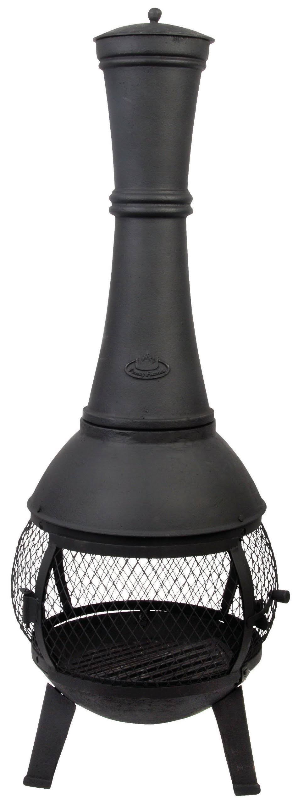 Stove Cast Iron Wood Burning Chiminea