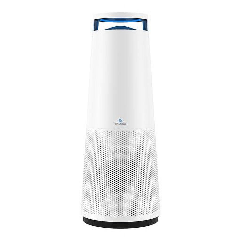 DH Lifelabs Sciaire + HEPA Air Purifier | Ions Actively Clean & Deodorize Air | Eliminates 99.97% of Bacteria & Viruses | H13 HEPA Purifier Filter
