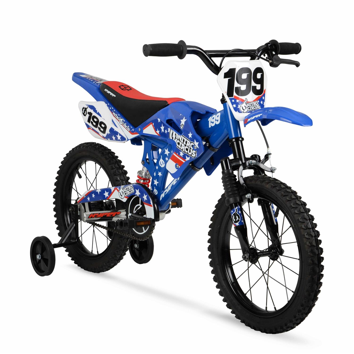 Hyper Bicycles 16 Nitro Circus Motobike for Kids - Sports Supplies Online Store