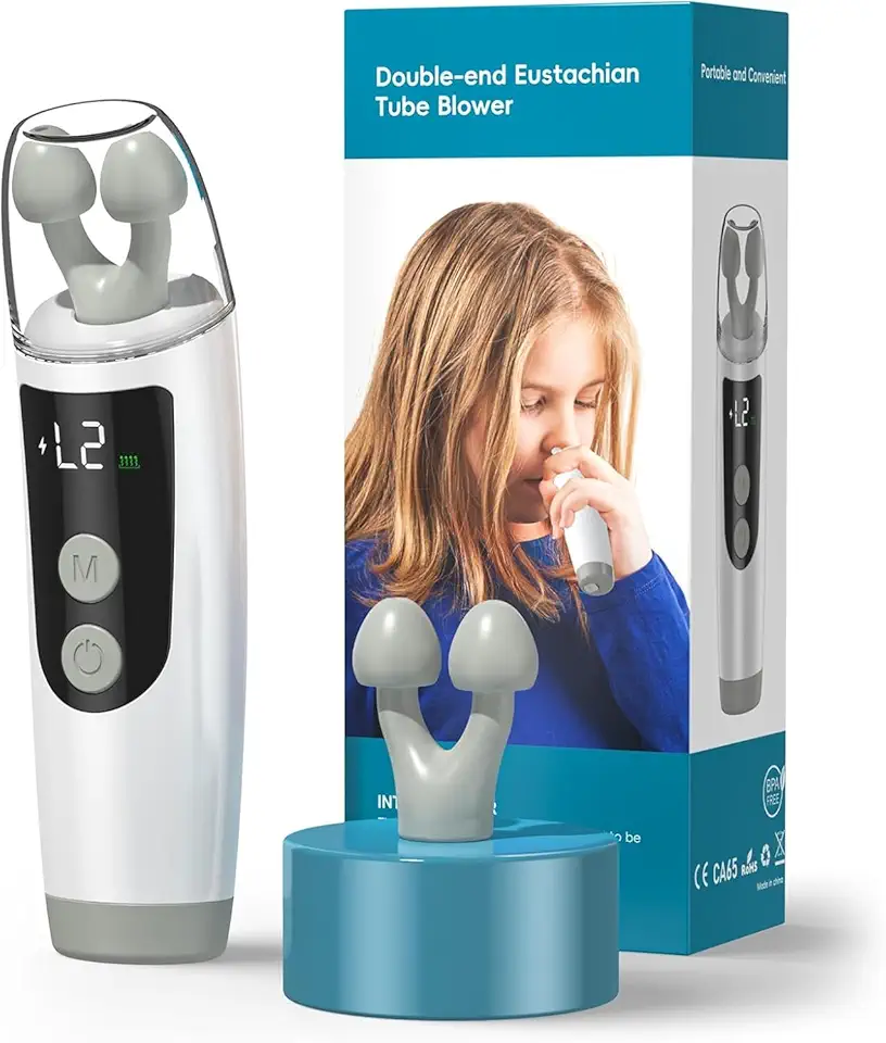 Sponsored Ad - Eustachian Tube Unblocker - Professional Ear Pressure Balancing Tool for Quick Relief from Flying, Diving, and Colds. Safe