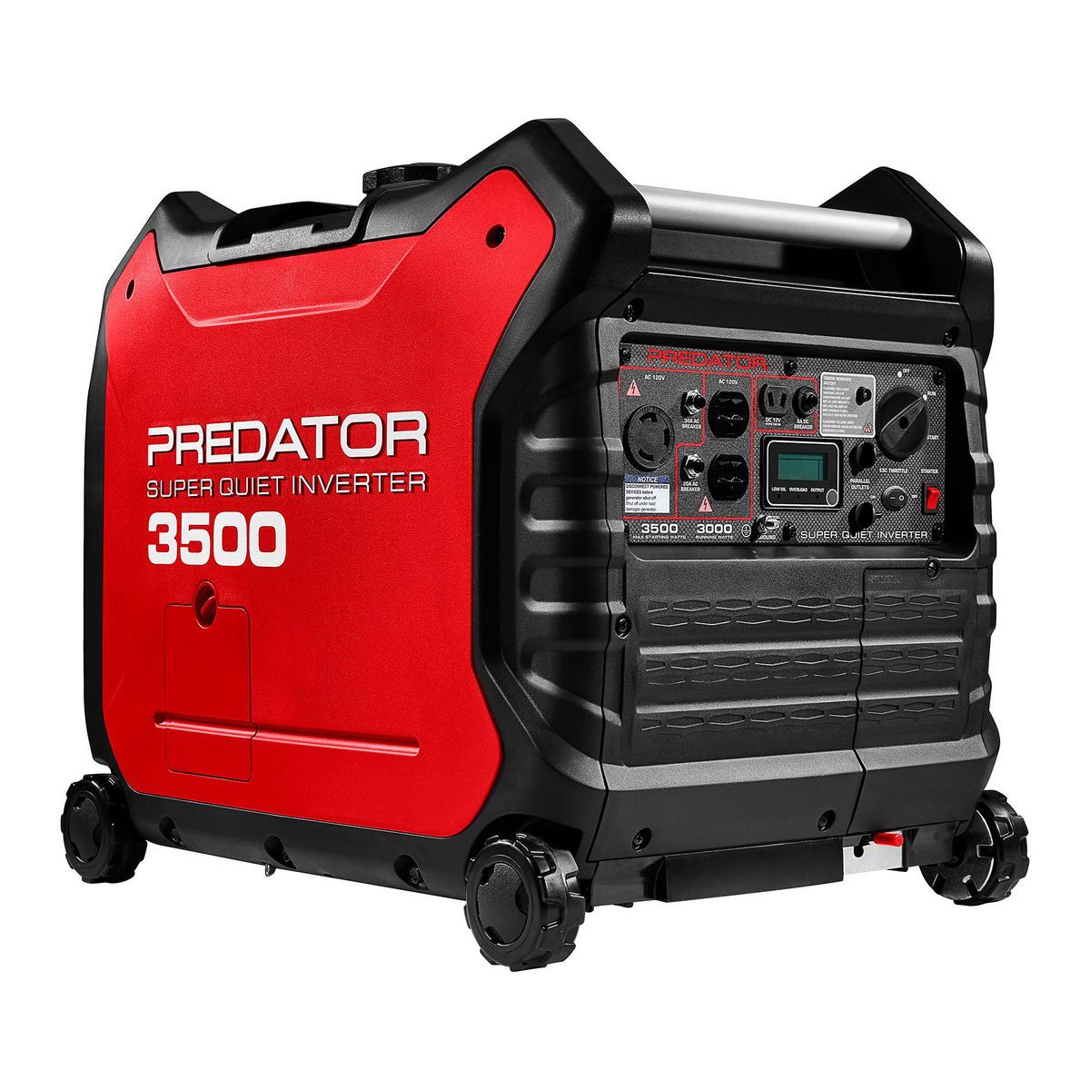 PREDATOR 3500 Watt SUPER QUIET Inverter Generator with CO SECURE Technology, EPA