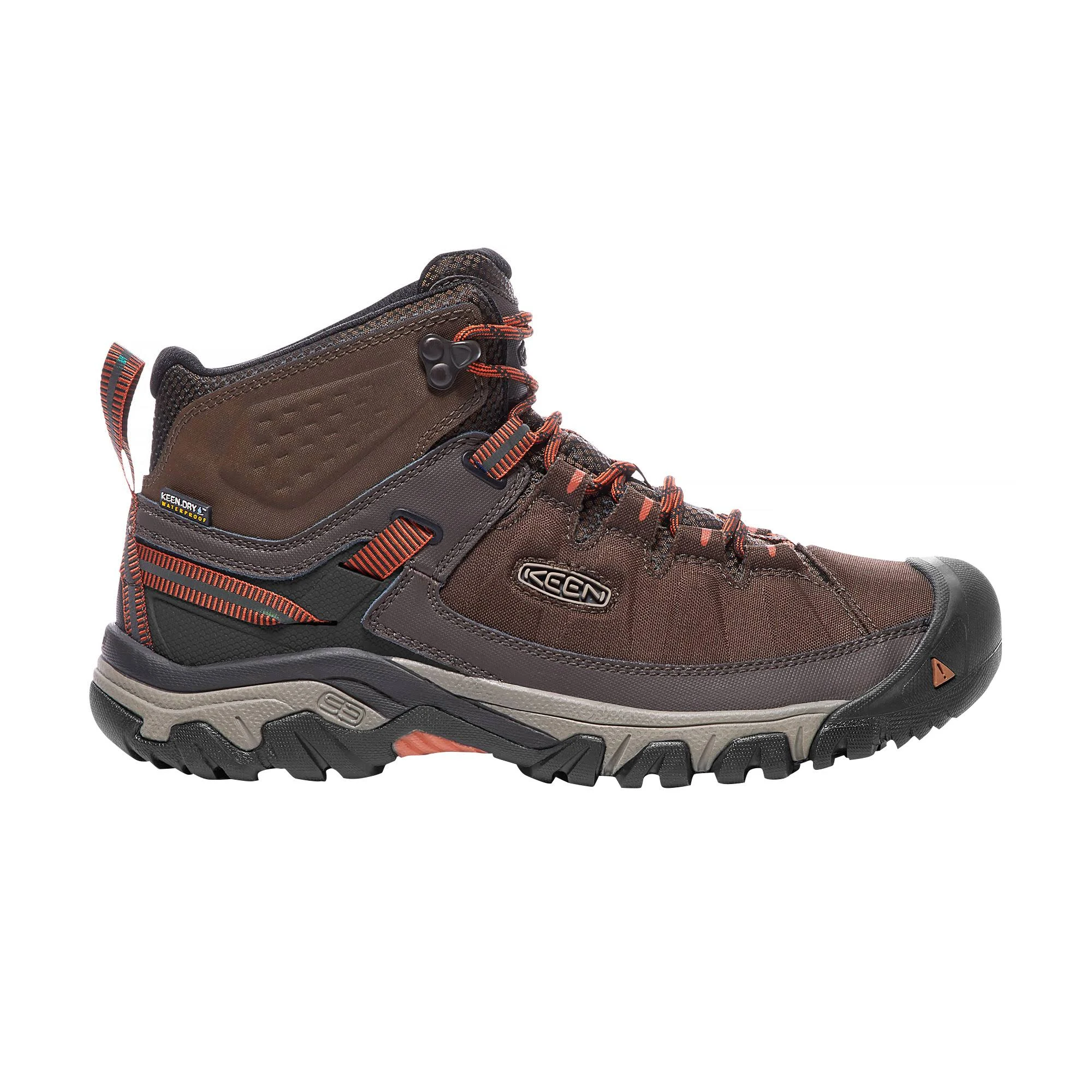 Keen Targhee EXP Mid Waterproof Men&s Mulch/Burnt Ochre 13