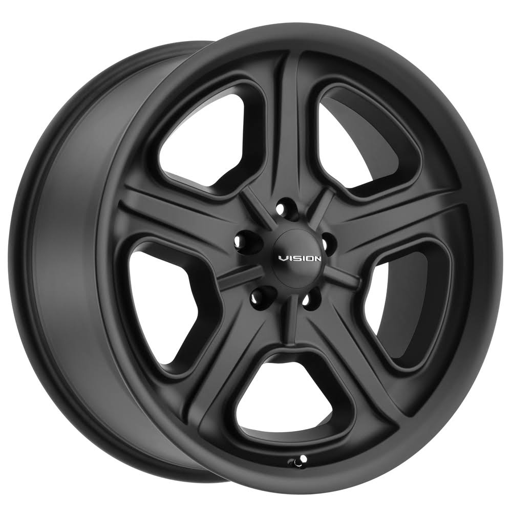 Vision Daytona Satin Black Wheel 15x8 5x127 0 - Avayadevconnect