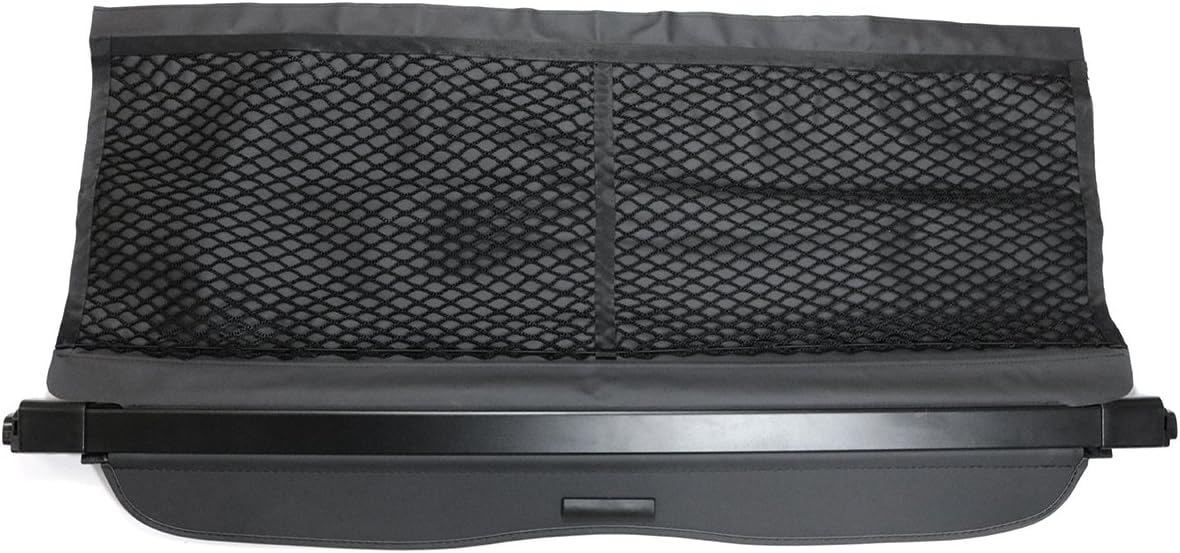 TMB Motorsports Black Retractable Cargo Cover for Smart ForTwo 2016-2018