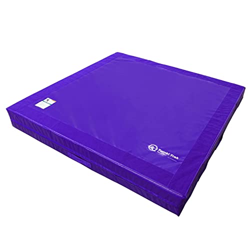 Tumbl Trak Modular Practice Mat - 5 Ft x 5 Ft x 8 in Thick - Build Your Own Practice Crash Mat for Gymnastics, Cheerleading, Dance