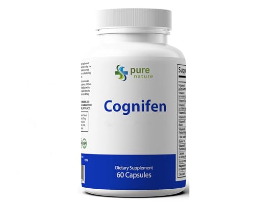 PureNature Cognifen Wellness Supplement C Natural Ingredients for Mental Clarity & Focus, 60 Capsules - Kansas Nuitrition - HNZSDS