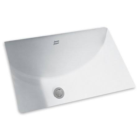 American Standard 0614.300.020 Studio Bathroom Sink White