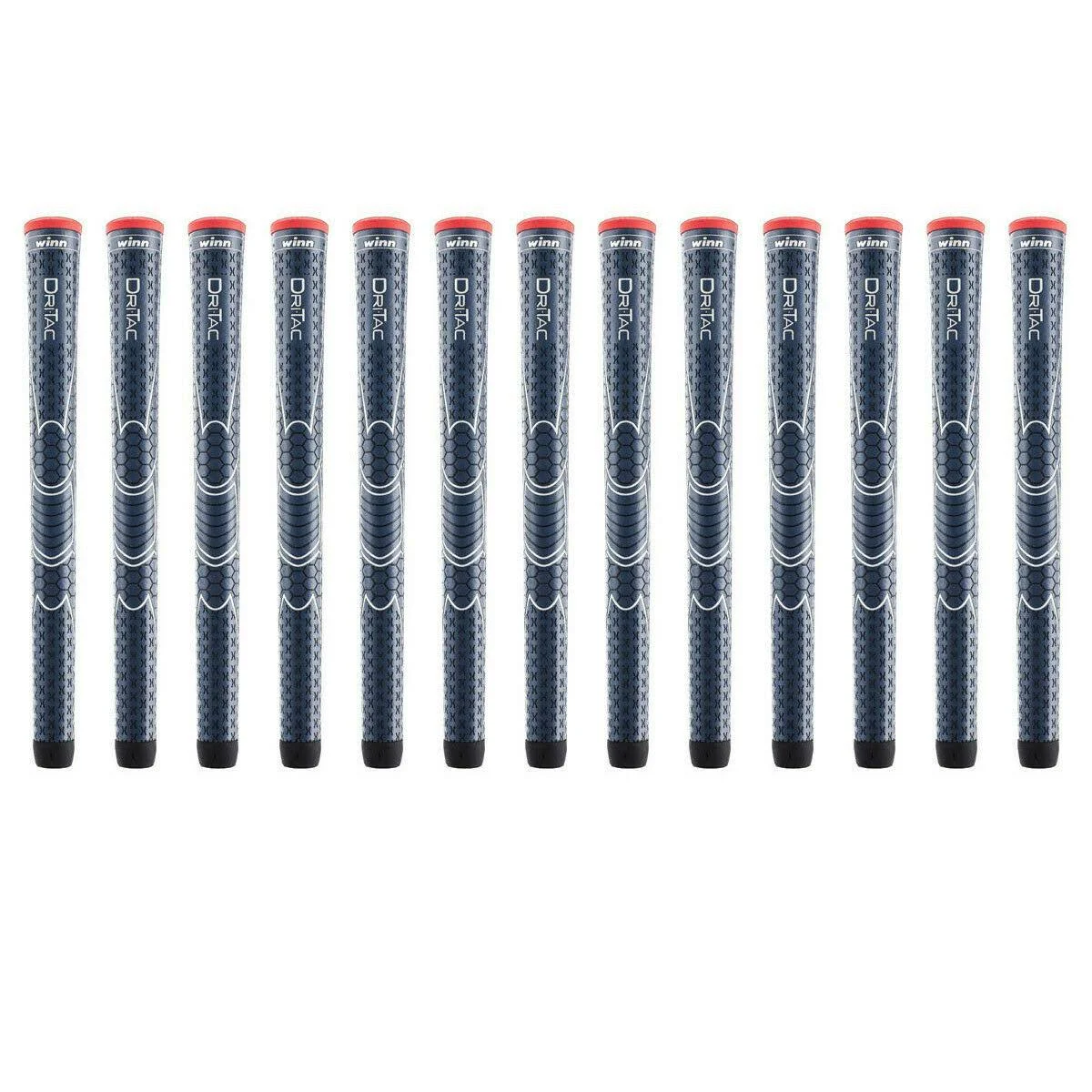 Winn Dri-Tac Standard Navy Blue 13 Piece Golf Grip Bundle