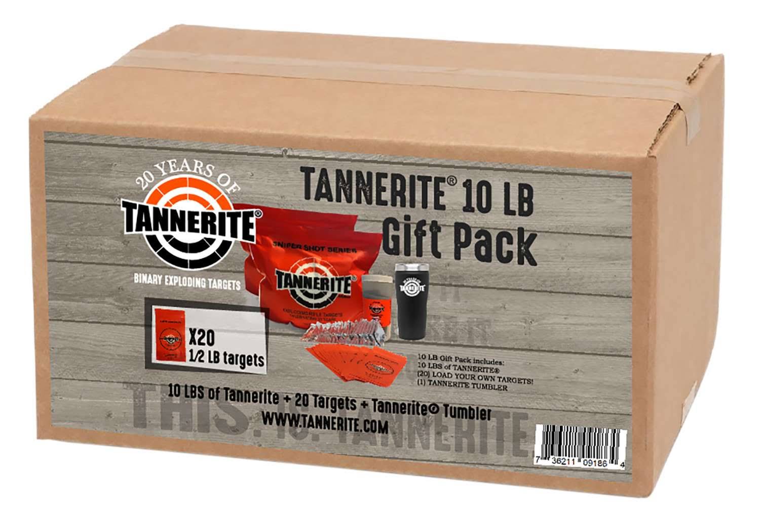 Tannerite 10lb Gift Pack 20 Trgts