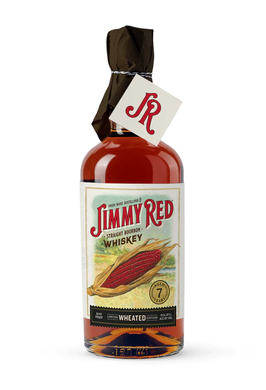 High Wire Distilling Jimmy Red 7-Year Wheated Bourbon - Glass Bottle - Nestor Liquor