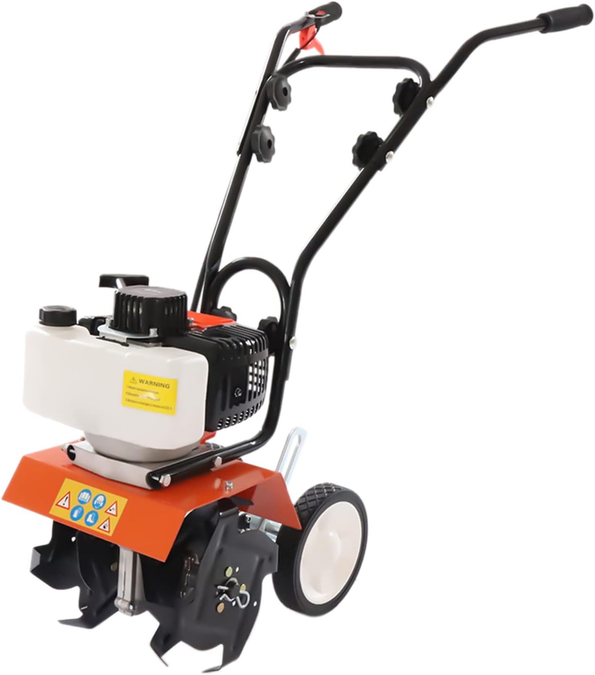 43cc Cultivator Tiller, 1.7HP 1.25KW Earth Mini Cultivator Tiller, 2-Cycle Viper Engine Lawn Tiller