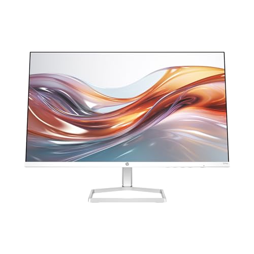 HP Series 5 24 inch FHD Monitor, Full HD Display (1920 x 1080), IPS panel, 99% sRGB, 1500:1 contrast ratio, 300 nits