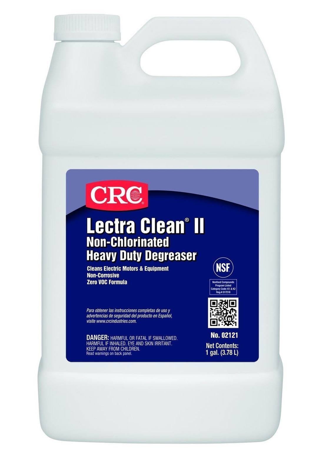 CRC 02121 Lectra Clean II Non-Chlorinated Heavy Duty Degreasers