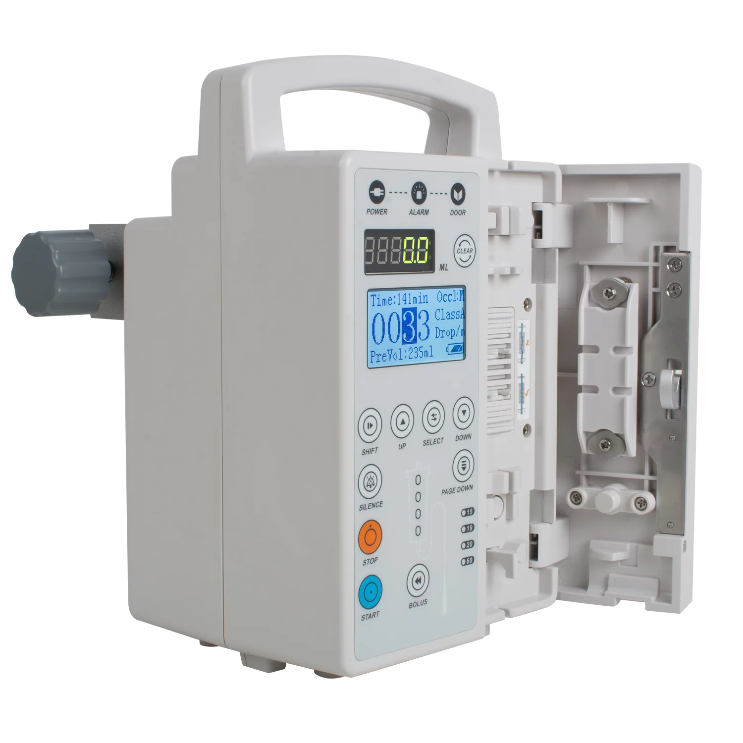 Vinmax Veterinary Infusion Pump IV Fluid Pump With Audible Visual Alarm Machine