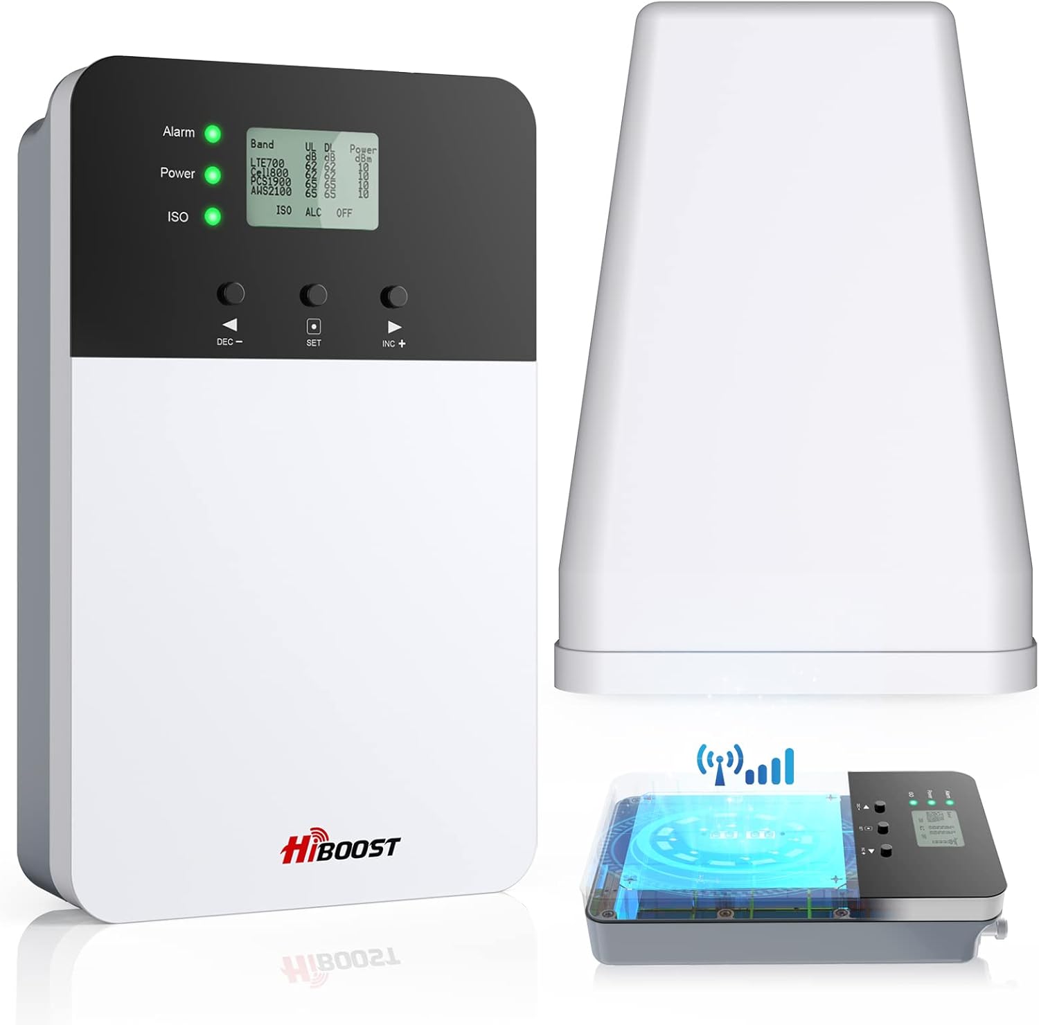 HiBoost Cell Phone Signal Booster to 3