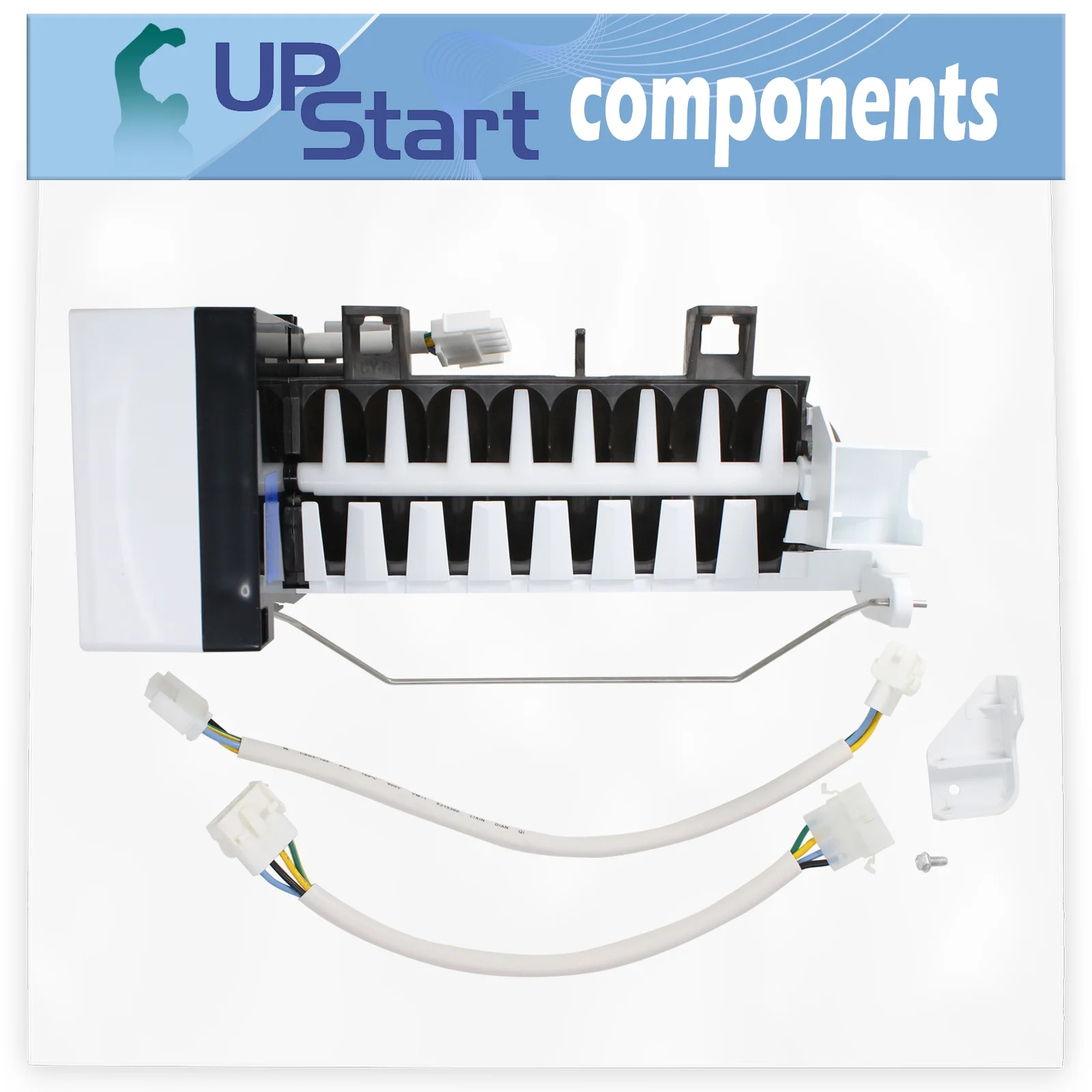 D7824706Q Refrigerator Ice Maker Replacement for Amana TZI22RE (P1168003W E) - Compatible with W10190978 Icemaker
