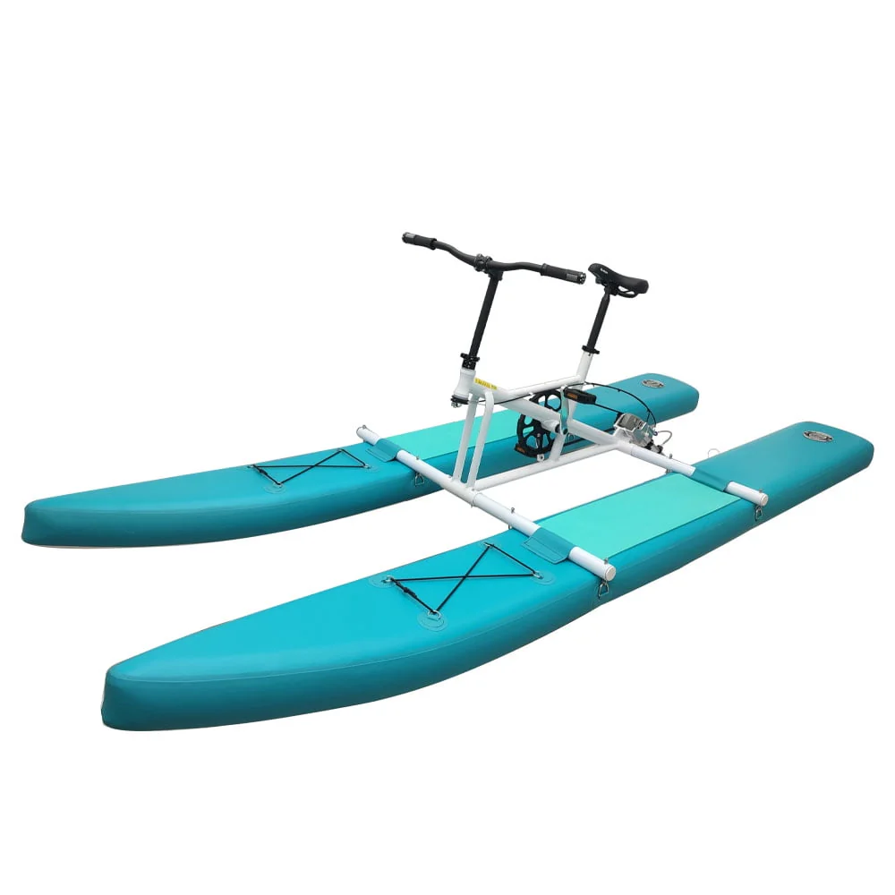 Techtongda Single Person Water Bike Cruise Sightseeing Pedal Recreational Boat