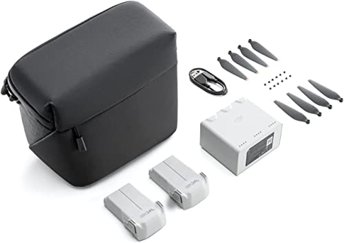 Genuine DJI Mini 3, 3 Pro Fly More Kit(Includes Two 2453mAh Intelligent Flight Batteries, Two-Way Charging Hub, Shoulder Bag, Propeller 2-Pairs)
