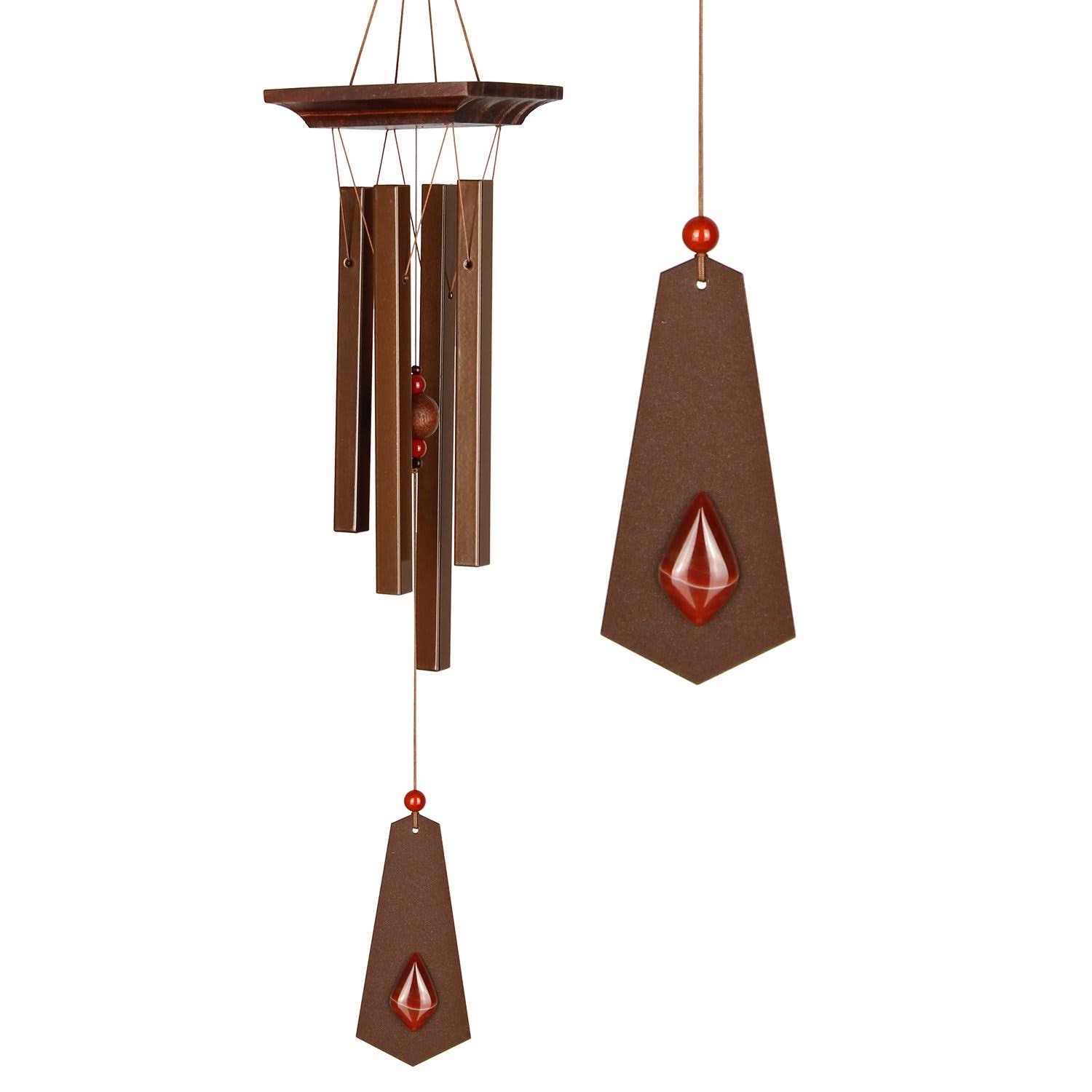 Woodstock Chimes Woodrca Rustic Chime Amber