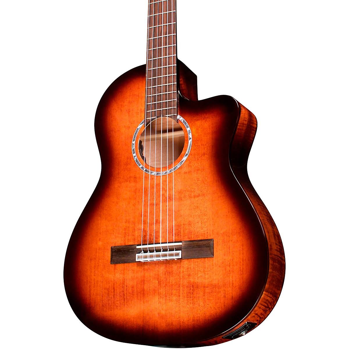 Cordoba Fusion 5 Acoustic-Electric Classical Guitar Ember Burst